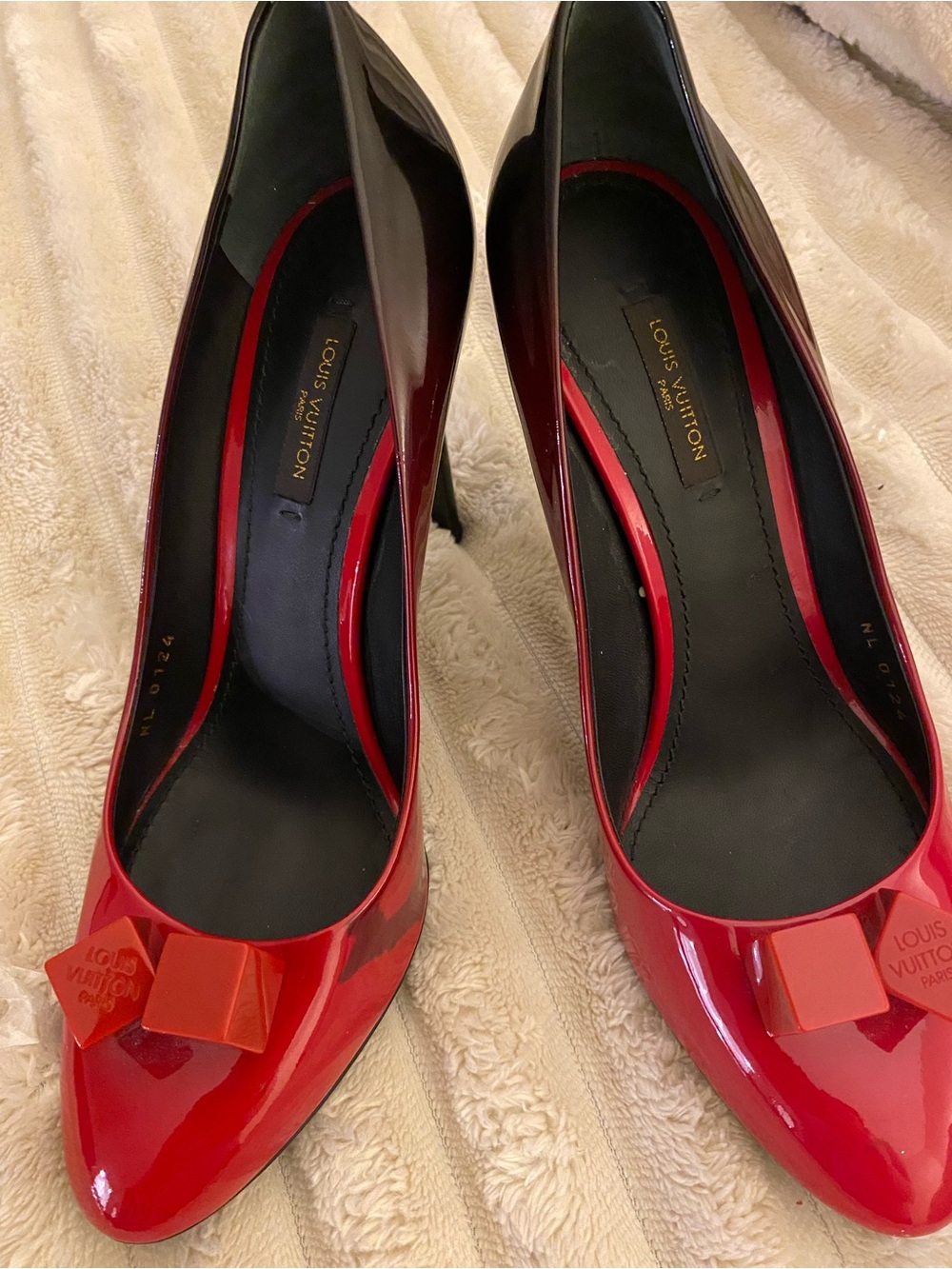 👠 Red Louis Vuitton Heels 👠